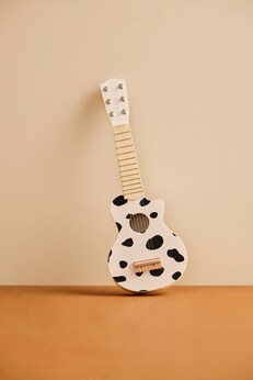 Gitarre schwarz weiss