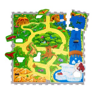 Puzzlematte Dinosaurier Safari