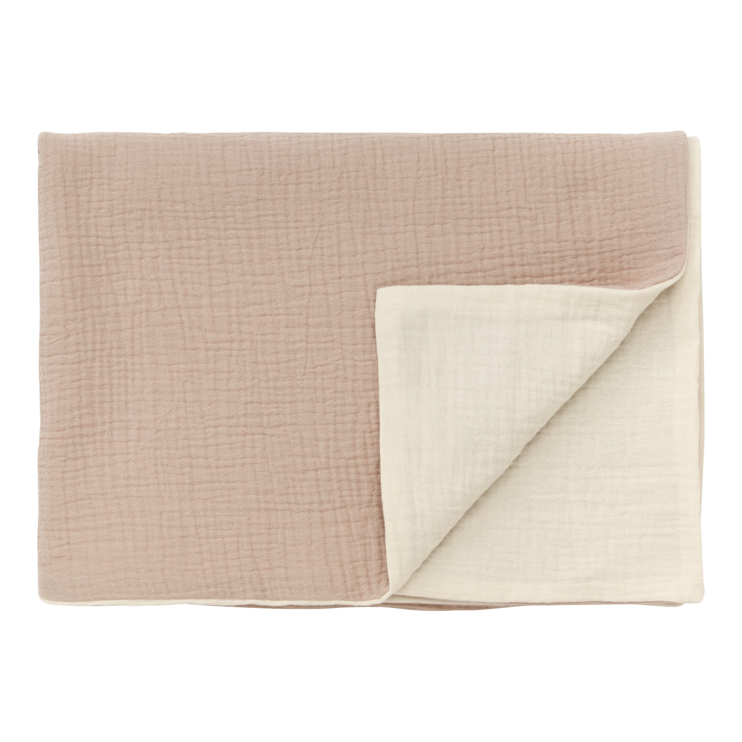 Bornino Home Wende-Kuscheldecke Musselin 75x100 cm