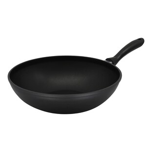 Gegoten aluminium wok, Ø 30 cm
