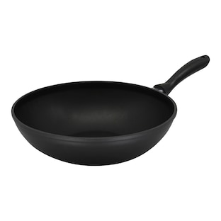 Gegoten aluminium wok, Ø 30 cm