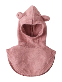 Mädchen Baby Schalmütze mit Teddyohren