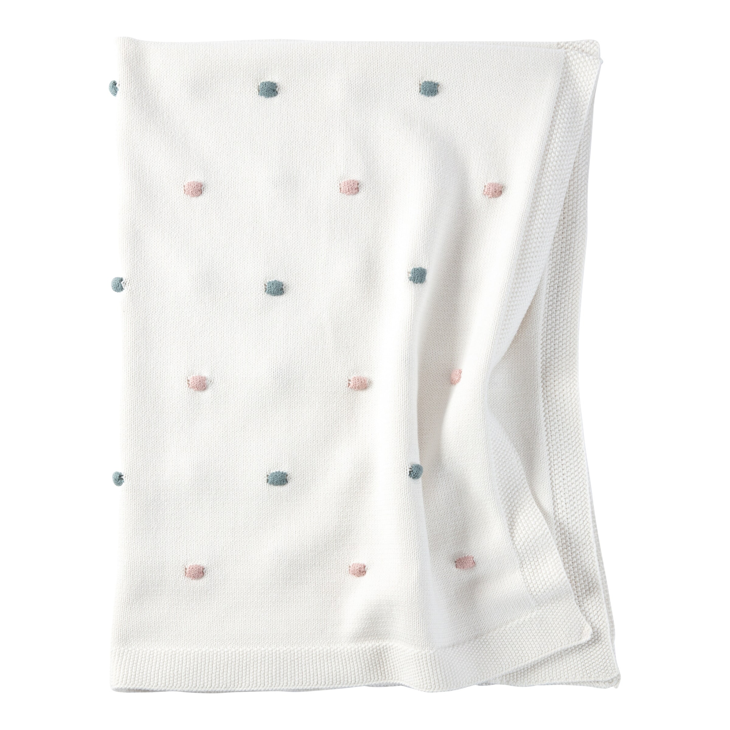 Bornino Home Babydecken-Set mit Greifling Elefant 80x100 cm