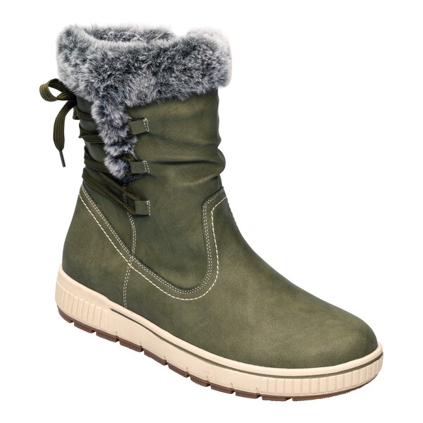 Witte NIKKIE Hoge laarzen CROCO HIGH BOOTS