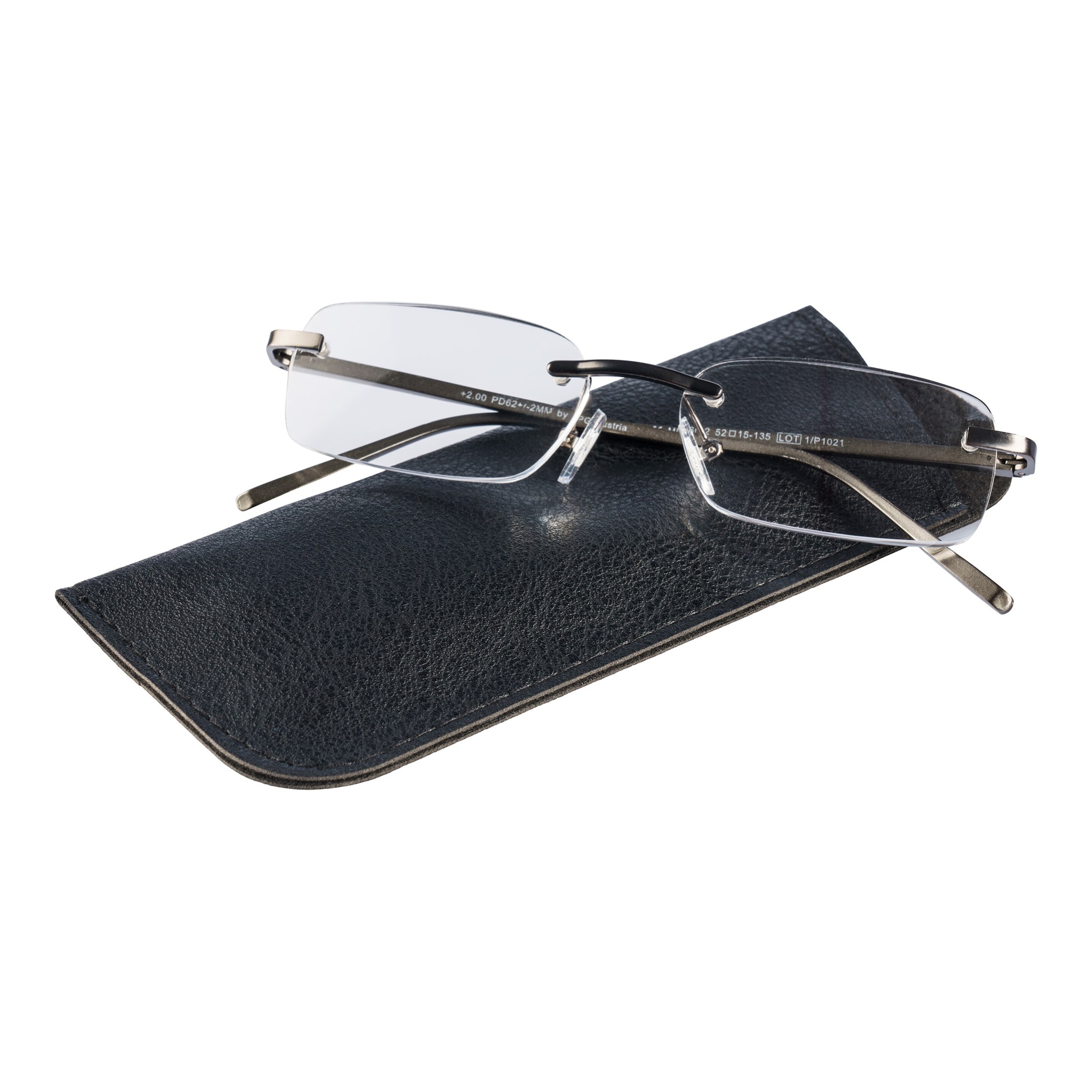 Fertiglesebrille + Gratis Etui
