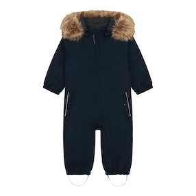 Schneeoverall mit Kapuze Fake Fur