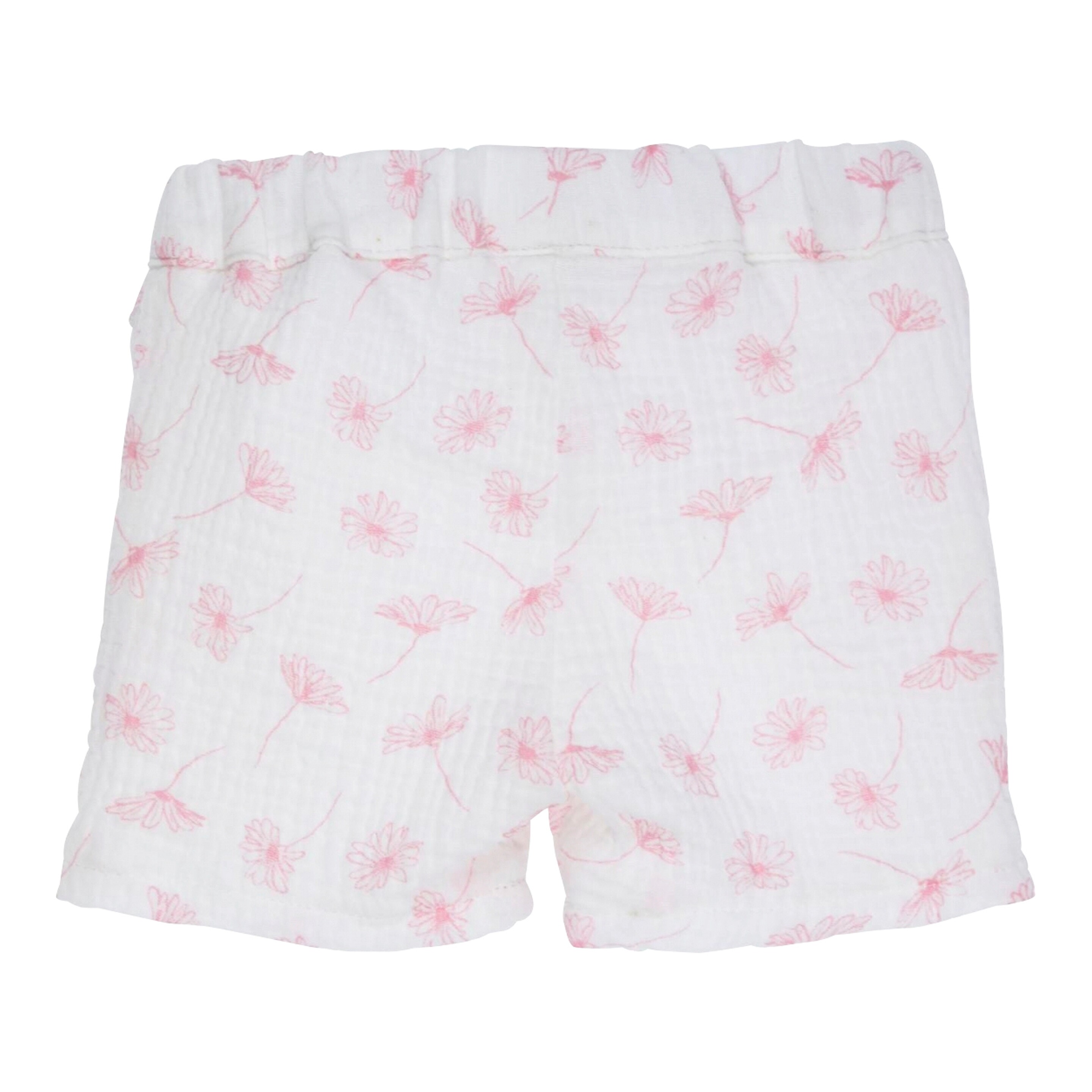 Musselin-Shorts Blumen
