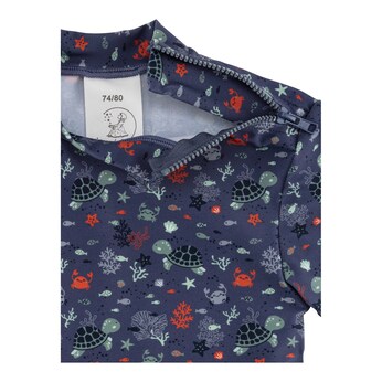 Bade-T-Shirt mit UV-Schutz Ozean