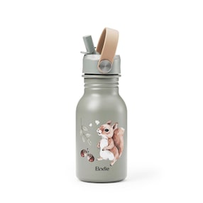Trinkflasche - Wasserflasche - Chipmunk Darling