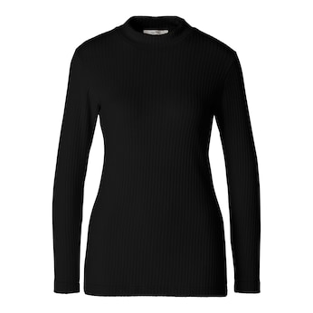 Damen-Pullover, gerippt