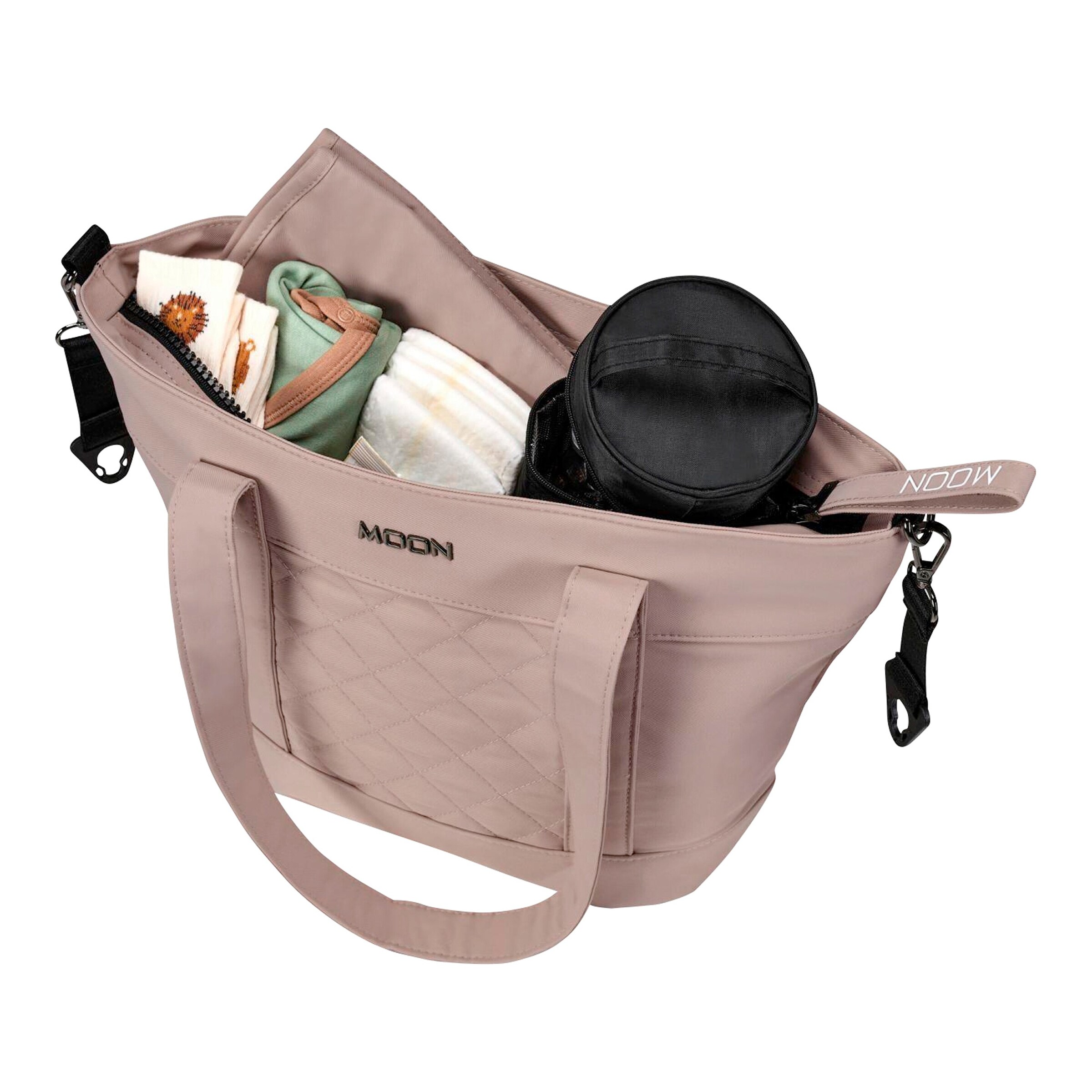 Thumbnail - Moon Wickeltasche V-Shape Bag beige