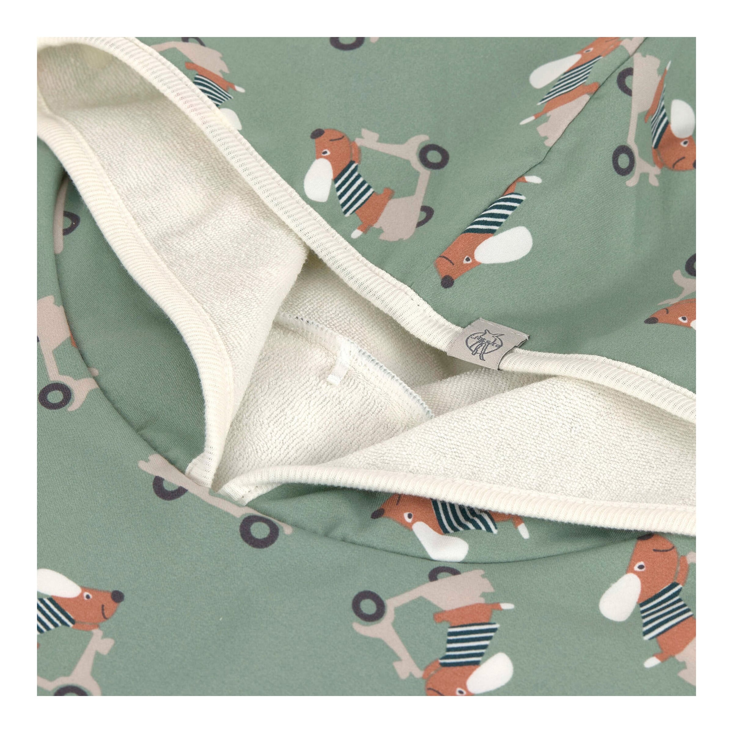 Wende-Badeponcho Dackel Roller