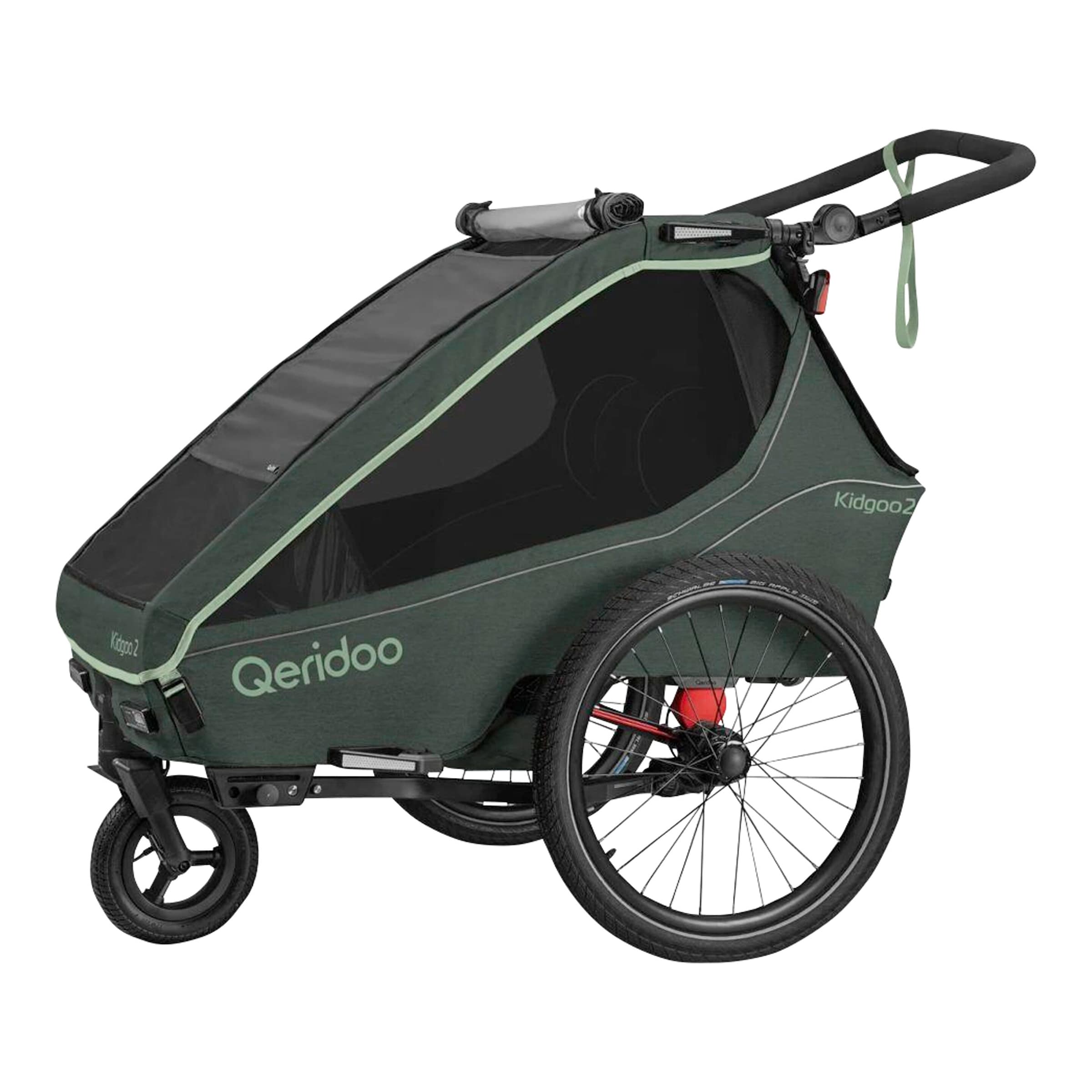 Qeridoo Fahrradanhänger Kidgoo 2