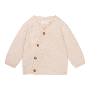 Wickel-Strickjacke Ajour