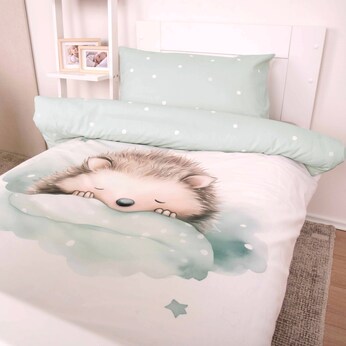 Renforcé Wende-Bettwäsche 40x60 / 100x135 cm