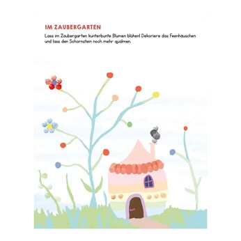 Malbuch Meine allerersten Fingerstempel - Feen und Einhörner