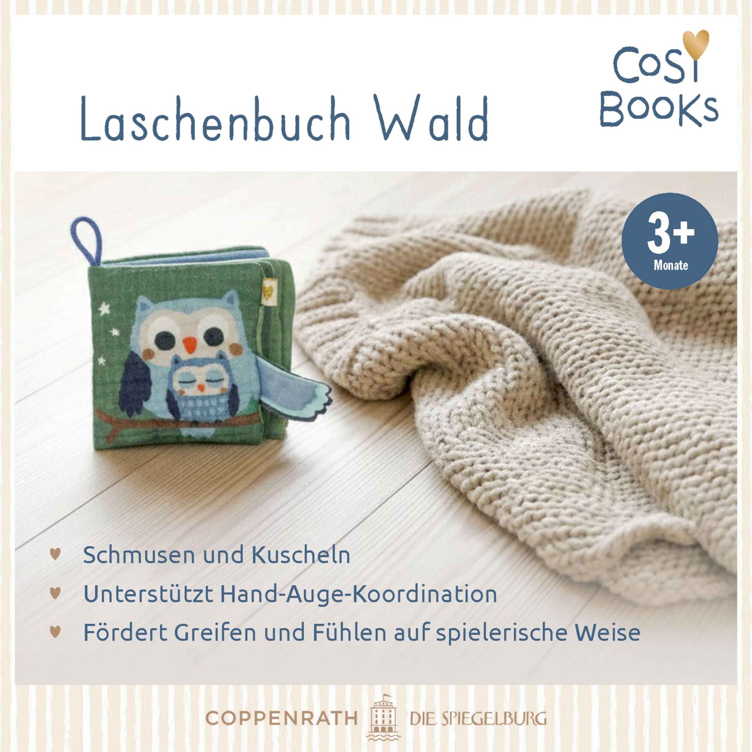 CosyBooks: Babys Laschenbuch - Wald