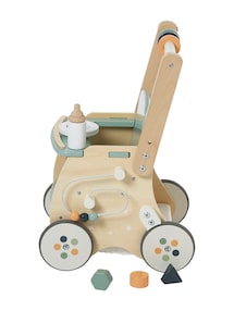 Lauflernwagen mit Puppensitz, Holz FSC®