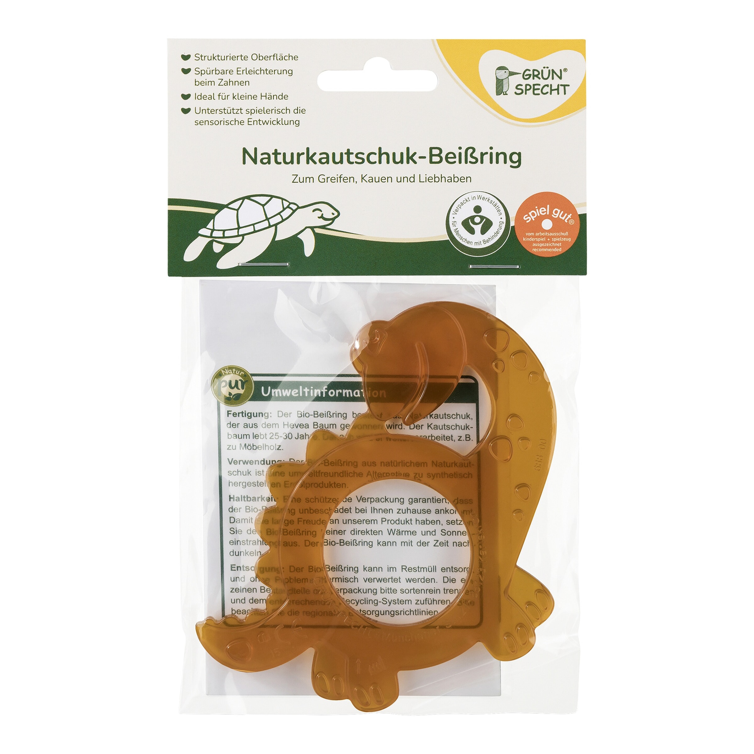 Beißring aus Naturkautschuk