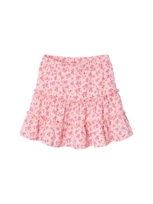 Hosenrock aus Jersey mit Blumenprint Mädchen
