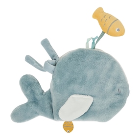 Livre en tissu Sally la baleine