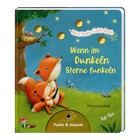 Mein Puste-Licht-Buch - Wenn im Dunkeln Sterne funkeln