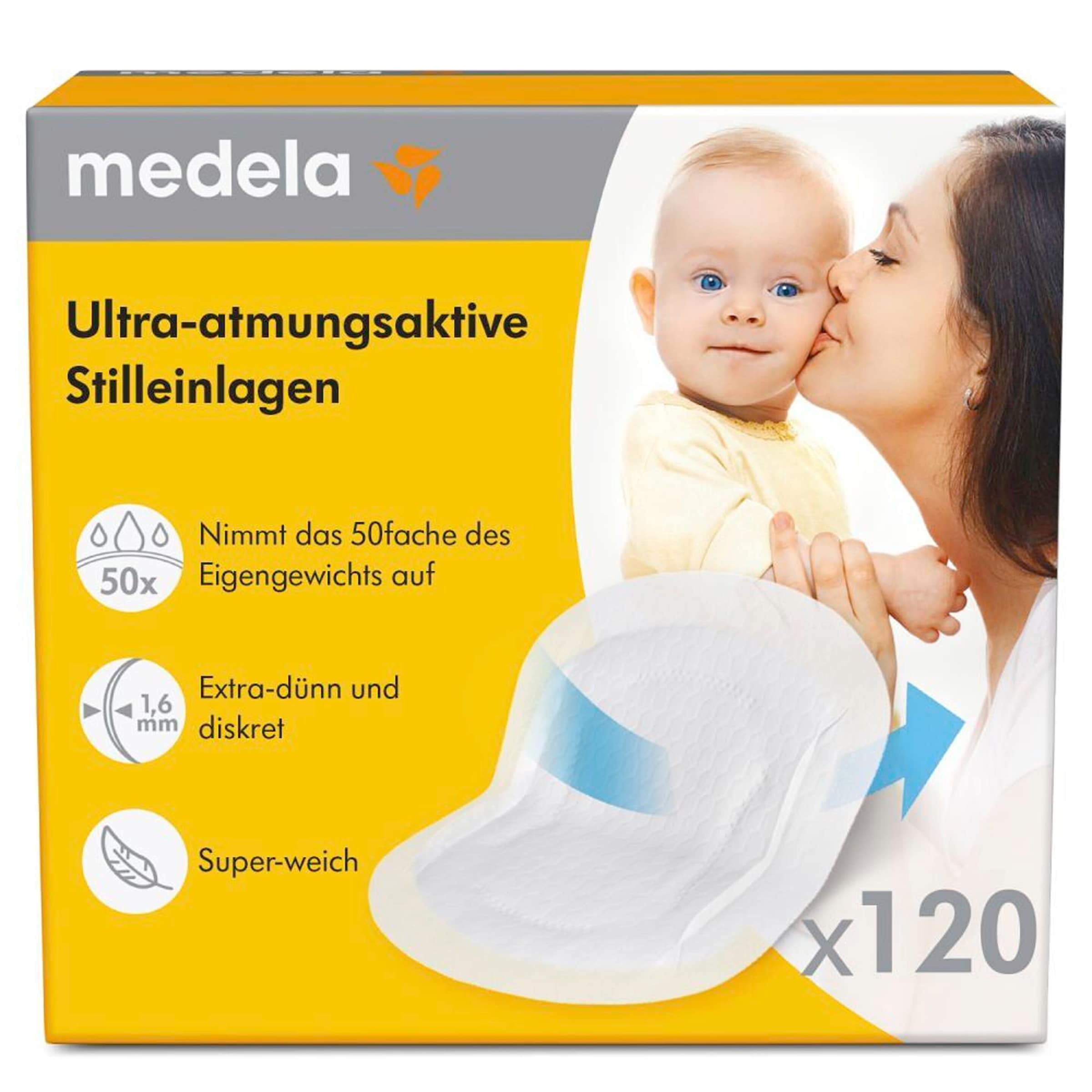 Medela Stilleinlagen ultra-atmungsaktiv 120 Stk