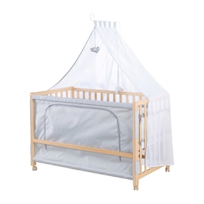 Room Bed, 60x120 cm Jumbo twins grau 