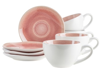 Tassen-Set, Steinzeug Frozen