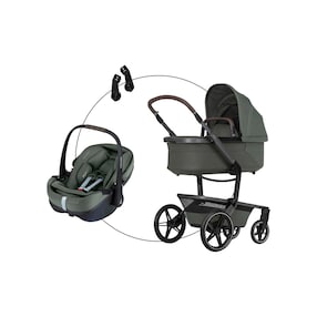 Poussette combinée 3-1 avec coque-auto Pebble 360 Pro 2