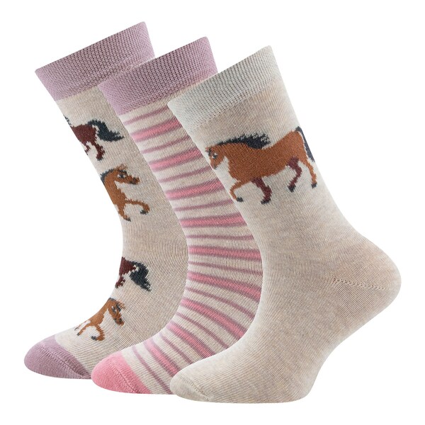 Ewers - Pferde baby-walz Socken | 3er-Pack