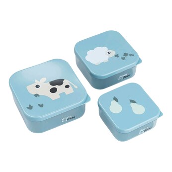 3-tlg. Snackboxset