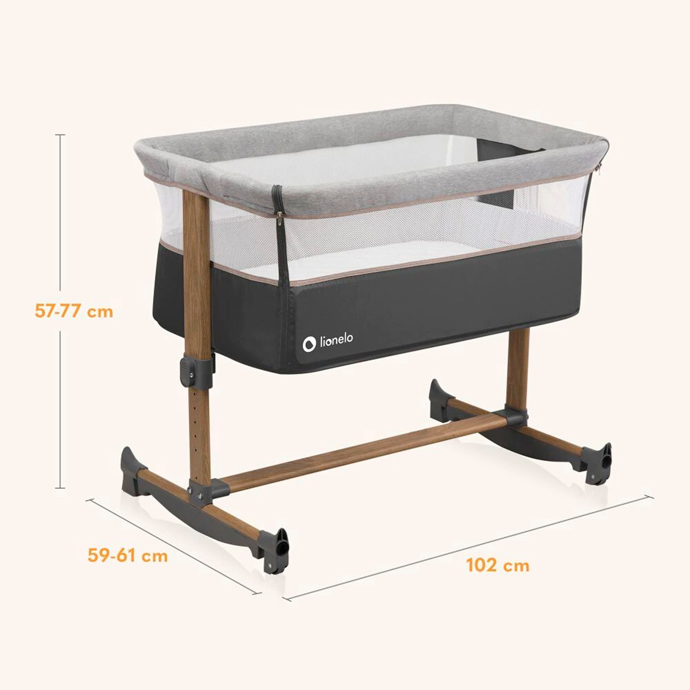 Beistellbett Leonie 3in1