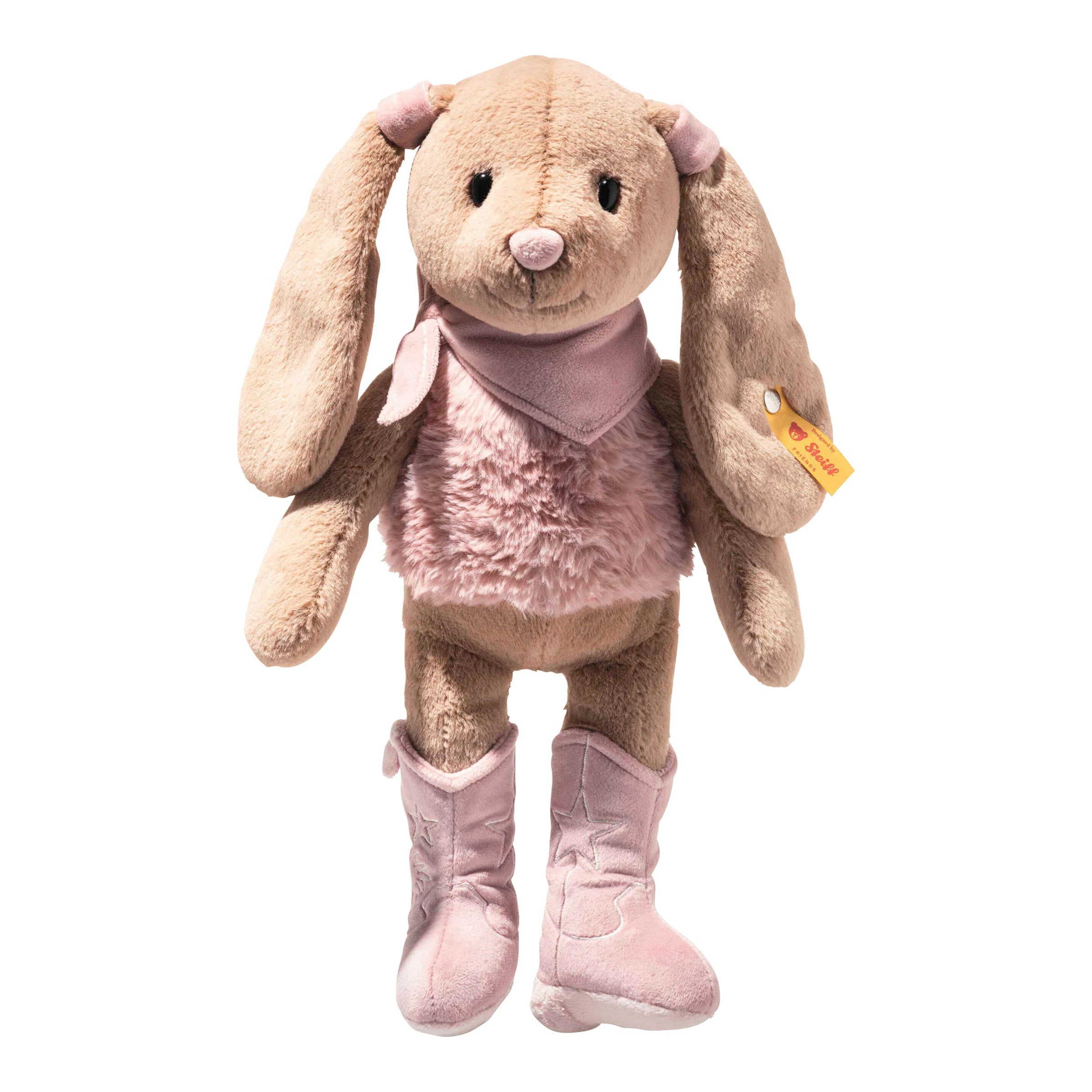 Kuscheltier Cowgirl Hoppie Hase 32cm