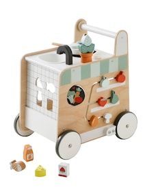 3-in-1-Lauflernwagen mit Spielküche FSC®