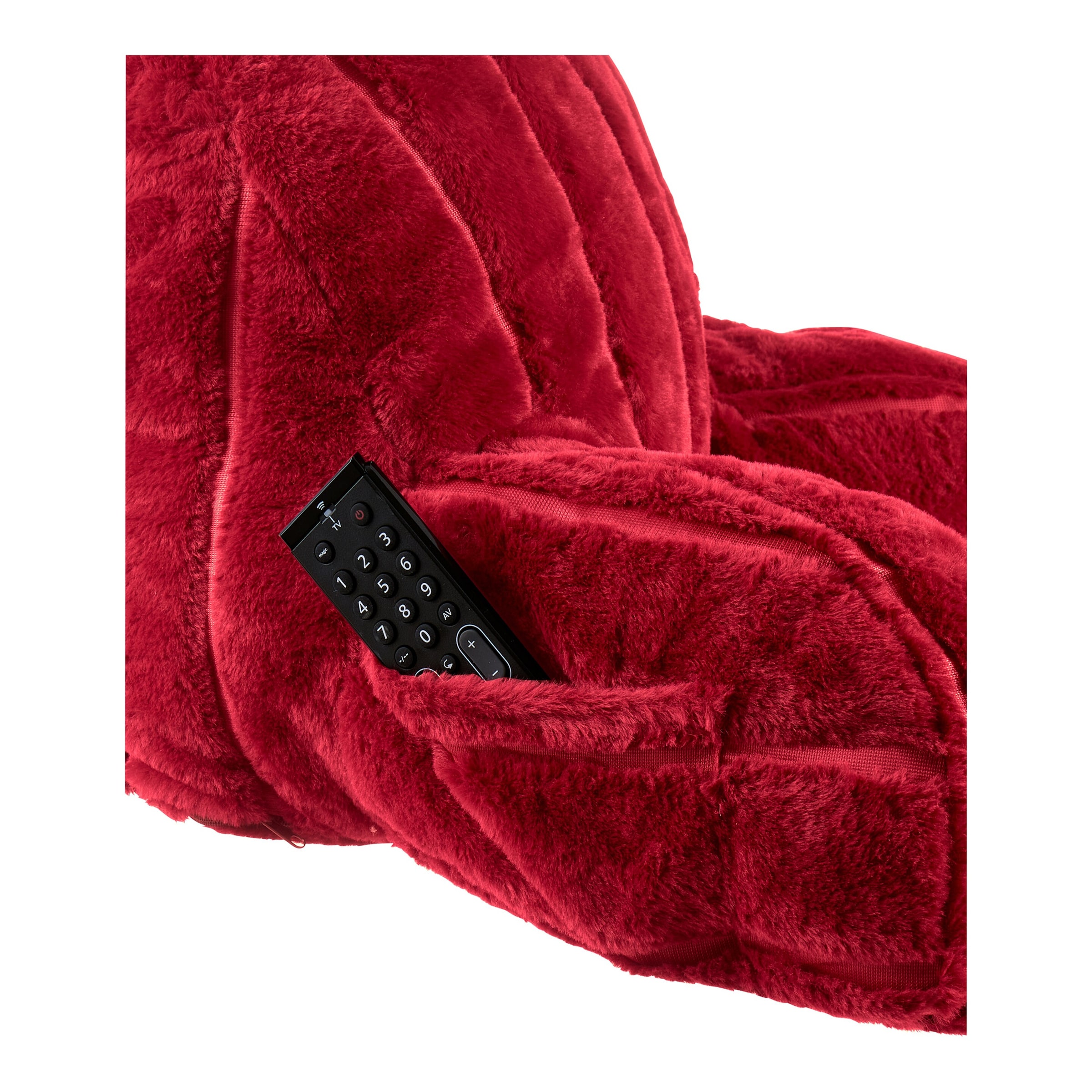 XL-Rückenkissen "bequem", bordeaux