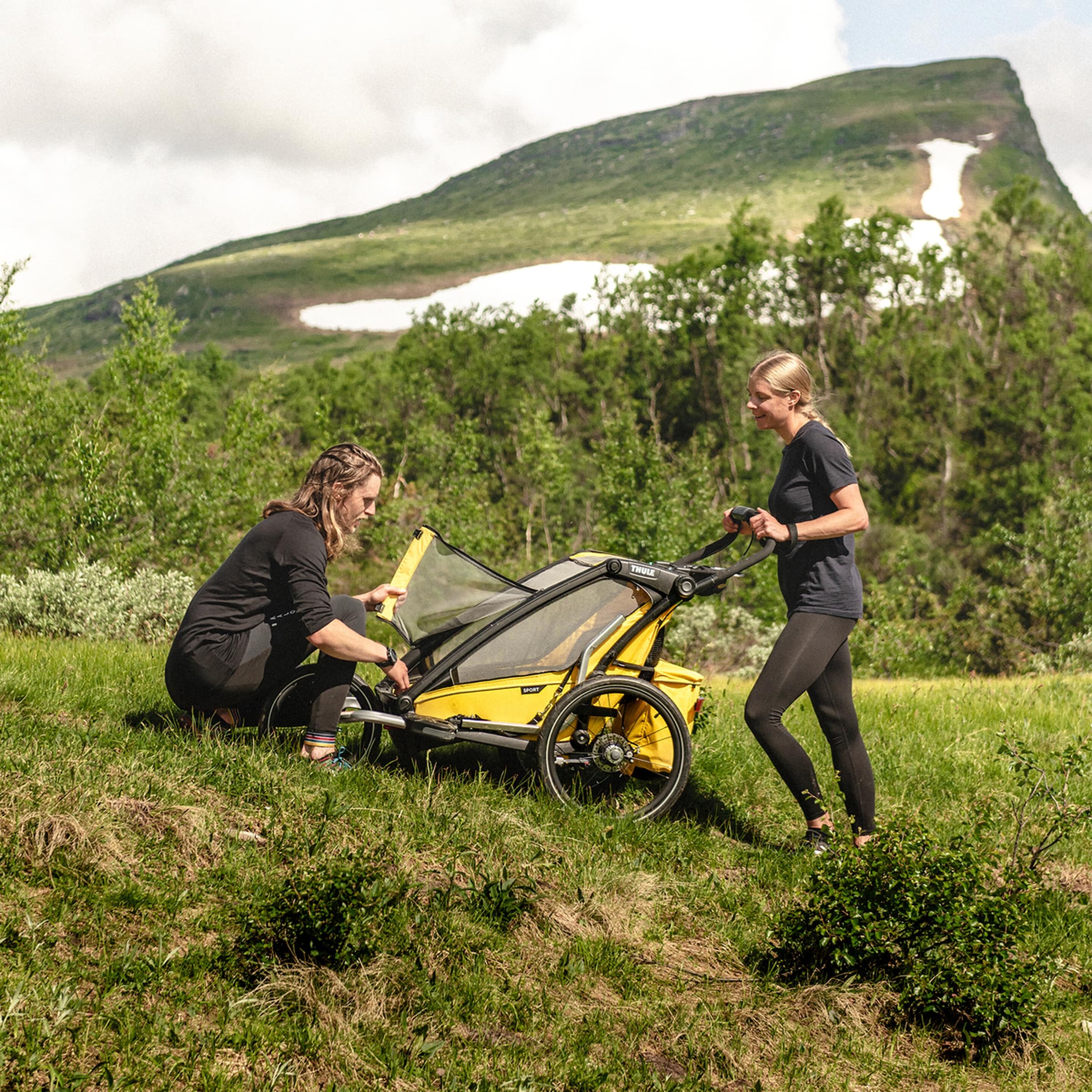 Thule Jog Kit für Chariot Sport, Chariot Cross und Chariot Lite