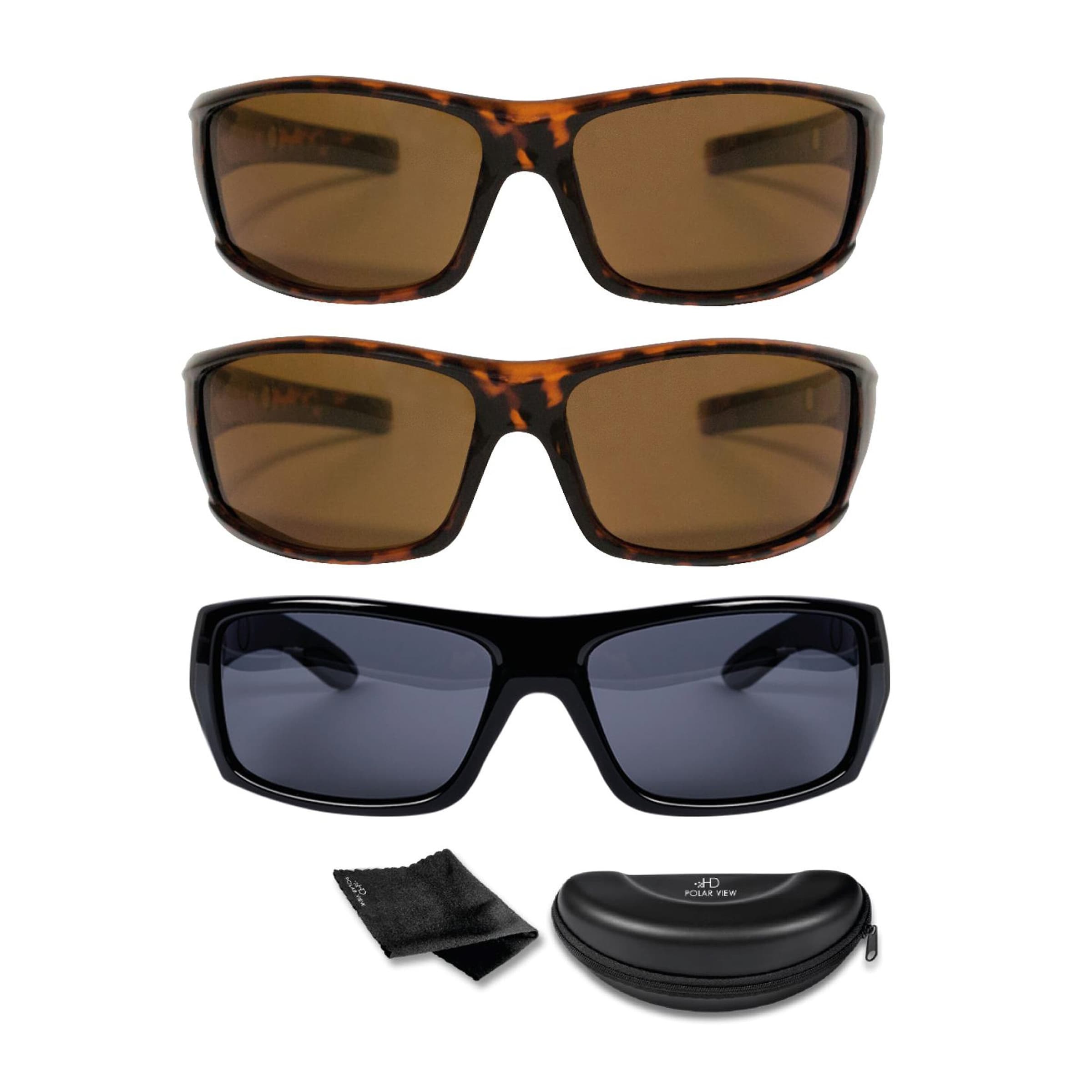 Polarisierte Sonnenbrille HD Polar View, 3 Stück