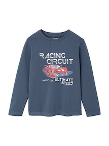 Jungen Langarmshirt mit witzigem Sport-Print