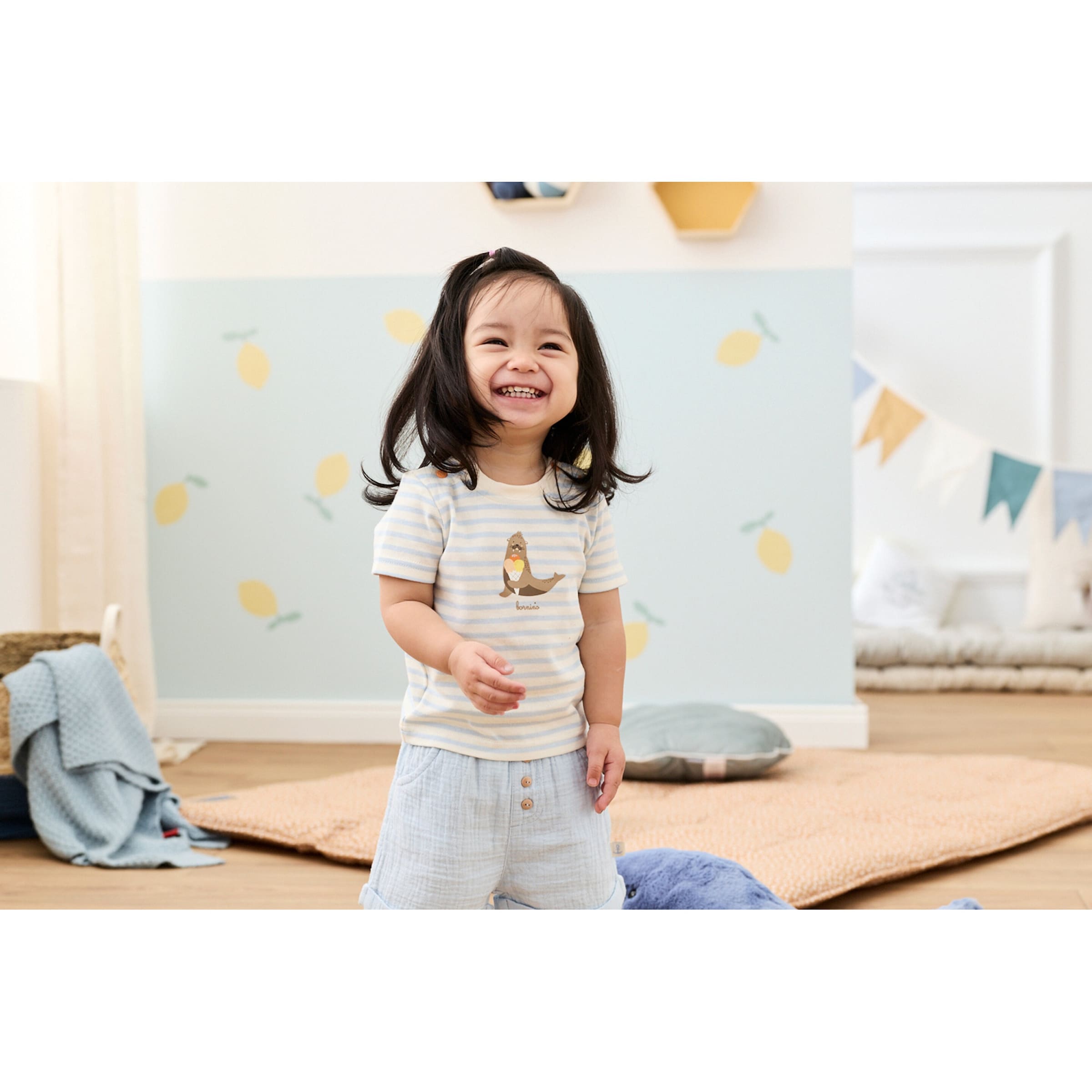 Thumbnail - Bornino Ahoy! T-Shirt Ringel