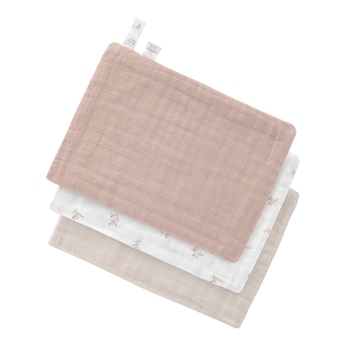 3er-Pack Mullwaschhandschuh Set