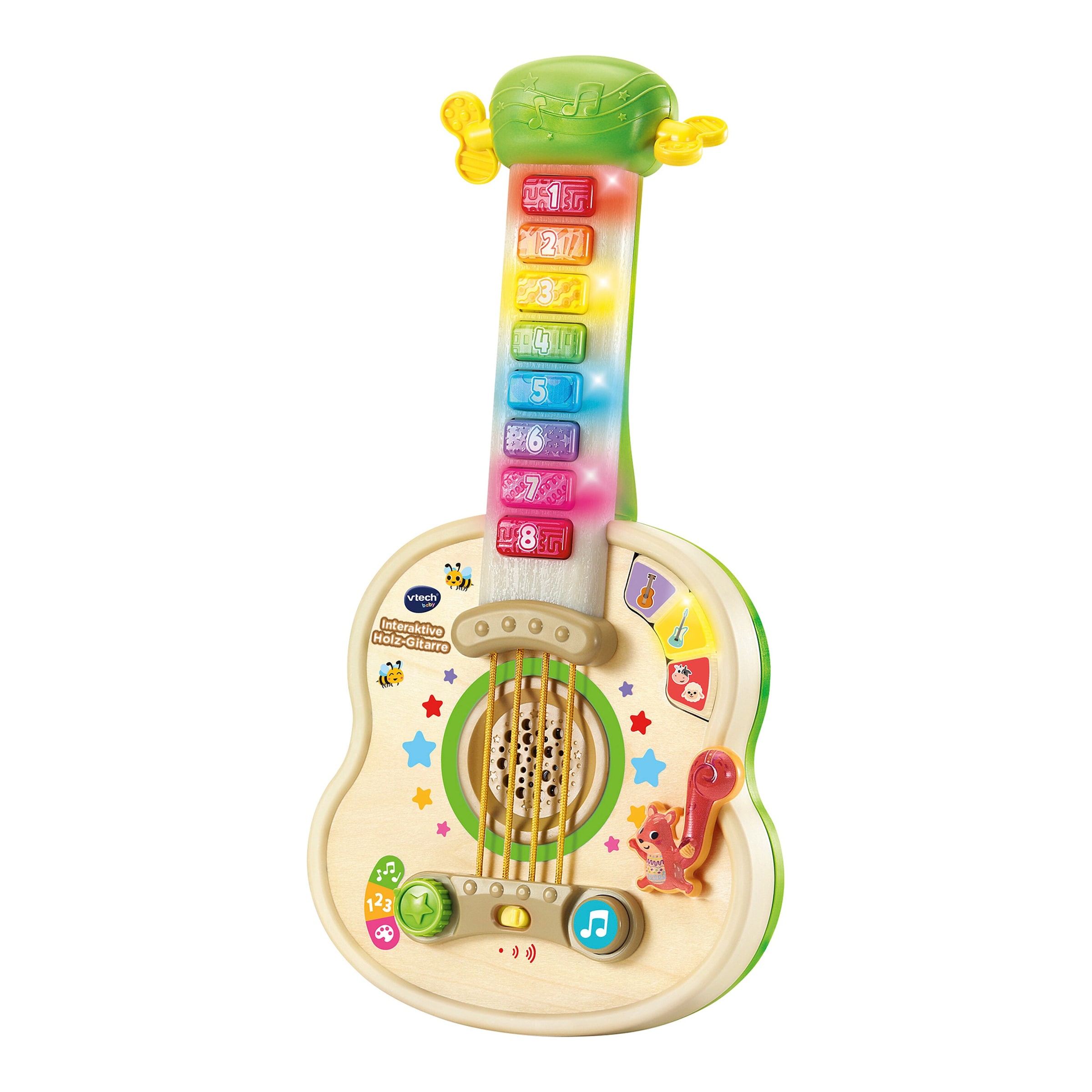 Vtech Baby Interaktive Holz-Gitarre