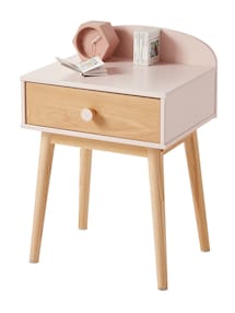 Kinderzimmer Nachttisch KONFETTI, tauschbare Griffe