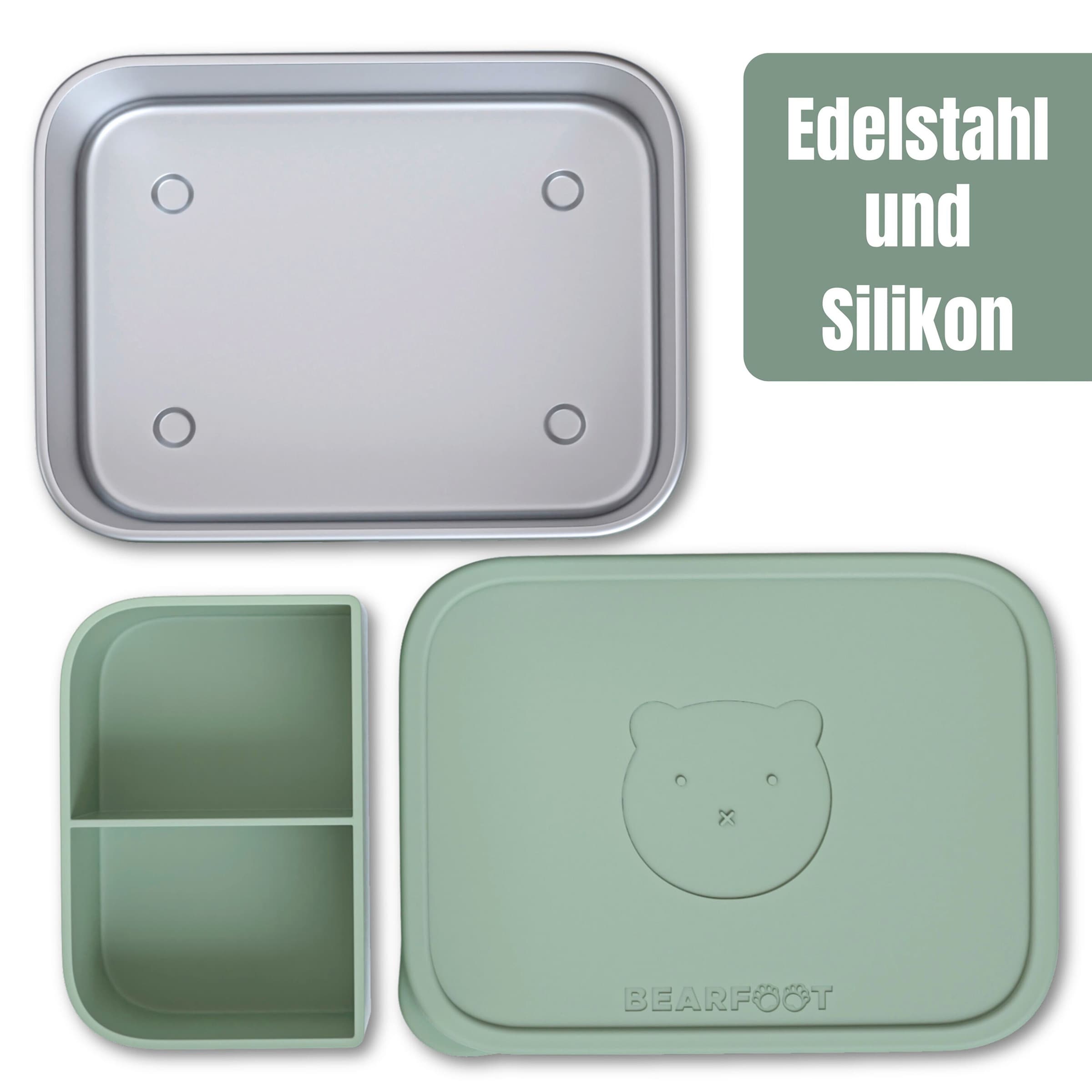 Brotdose aus Edelstahl