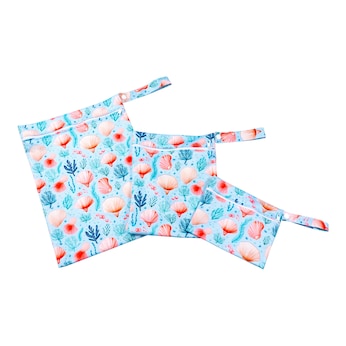 Lot de sacs imperméables «Coquillages», 3 pièces