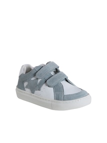 Kinder Ledersneakers mit Anziehtrick und Klett