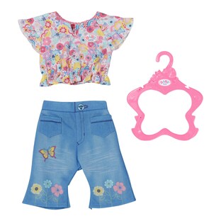 Puppen Outfit Trend Jeans 43cm