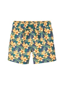 Jungen Badeshorts mit Hawaiiblumen