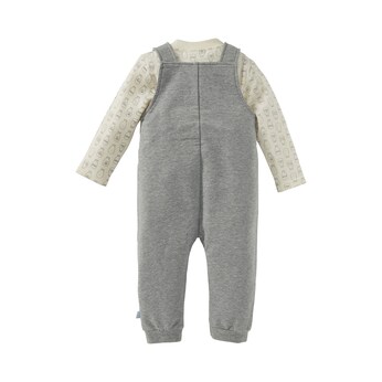 2-tlg. Set Latzhose und Shirt langarm Schaf