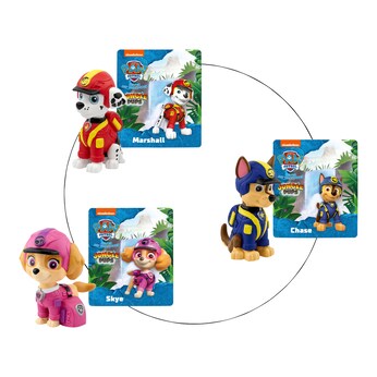Tonie Bundle Hörfiguren Paw Patrol - Jungle Pups - Chase/Marshall/Skye
